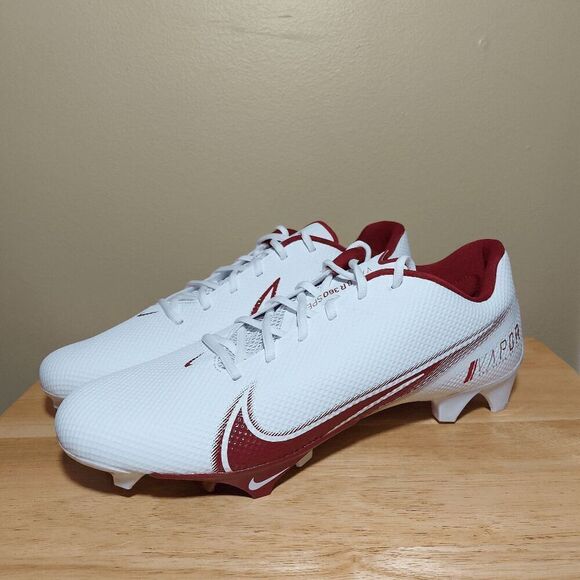 Nike Vapor Edge Speed 360 Football Cleats White Red CV6349-105 Men\'s Size 14 main image 4